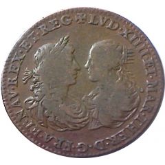Token - Louis XIV and Maria-Theresia Seque Suoque Tegit