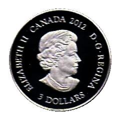 3 Dollars - Elizabeth II 2012 Birthstones Set