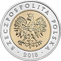 5 Zlotys Regaining Independence