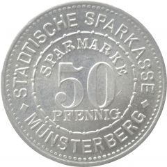 50 Pfennig - Münsterberg