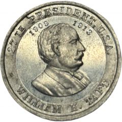 Token - Cracker Jack Mystery Club 27th President William H. Taft
