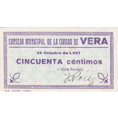 50 Céntimos Vera