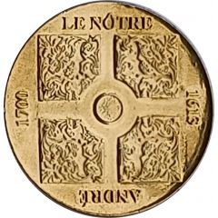 Jeton touristique - Médailles et Patrimoine - Réunion des Musées Nationaux - Le Nôtre