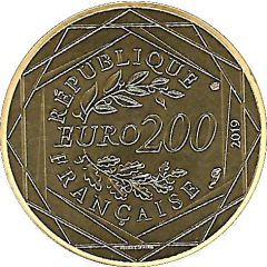 200 Euros - Coin of History La France