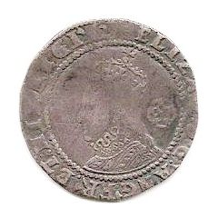 6 Pence - Elizabeth I 7th issue