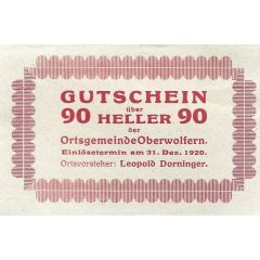 90 Heller Oberwolfern