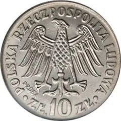 10 Zlotys Kazimierz Wielki Legends Raised, Trial Strike