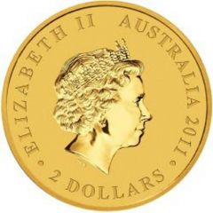 2 Dollars - Elizabeth II 4th Portrait - Mini Roo - Gold Bullion Coin