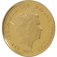 1 Sovereign - Elizabeth II Lest we forget, Gold Proof