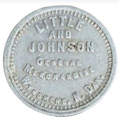 25 Cents - Little and Johnson Wyndmere, North Dakota