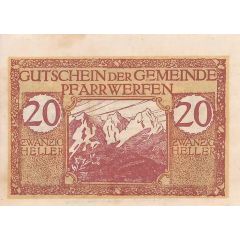20 Heller Pfarrwerfen