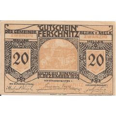 20 Heller Ferschnitz