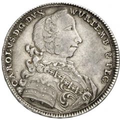 1/2 Thaler - Charles Eugen