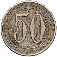 50 Reichspfennig Pattern