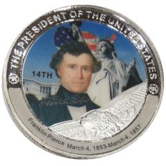 Token - Franklin Pierce 14th President