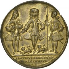Medal - George II Capture of Cartagena