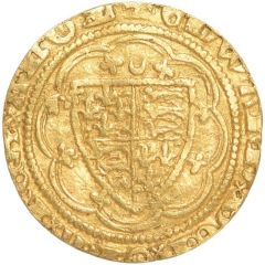 1/4 Noble - Edward III Treaty period, Calais mint