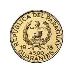 4500 Guaraníes José Félix Estigarribia