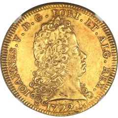 Peça - João V L - Lisboa mint