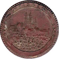 Medal - 225th anniversary Meissen Manufaktur