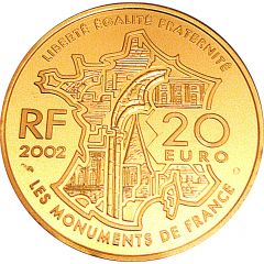 20 Euros Mont Saint Michel Abbey