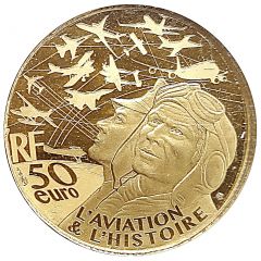50 Euros Dakota, gold