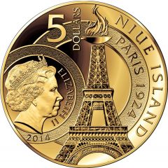 5 Dollars - Elizabeth II Paavo Nurmi