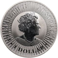 1 Dollar - Elizabeth II 6th Portrait - Australian Kangaroo - Bullion Coin