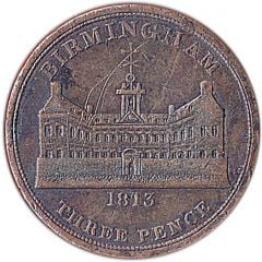 3 Pence Worcestershire - Birmingham / Workhouse