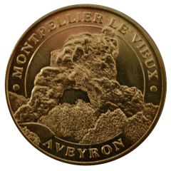 Tourist token - Monnaie de Paris - Peyreleau - Montpellier-le-Vieux