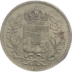 1 Pfennig - Louis I Silver Pattern