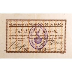 1 Peseta Vilanova de la Barca
