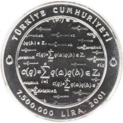 7 500 000 Lira Cahit Arf