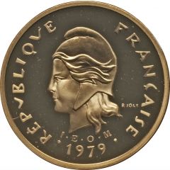 100 Francs Gold Piedfort