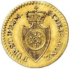 1 Kreuzer - Charles Theodore of Dalberg Gold pattern strike