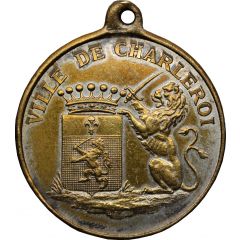 Medal - Ville de Charleroi 14 Juillet 1879