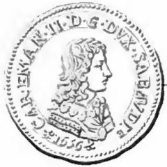 20 Scudi d`Oro - Charles Emmanuel II