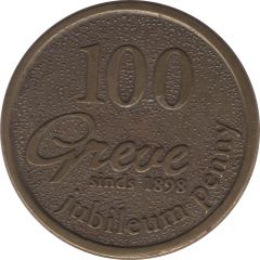 Token - Greve jubileum penny
