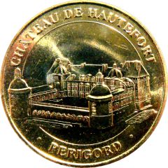Monnaie de Paris Tourist Token - Perigord Château de Hautefort