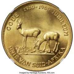 1 Oz - `Chamber of Mines Golden Jubilee` Afrikaans Variant