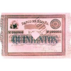 500 Reales de Vellón Banco de España