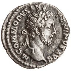 Denarius - Commodus LIB AVG V TR P VII IMP IIII COS III P P, Liberalitas