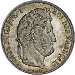 5 Francs - Louis-Philippe relief
