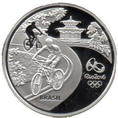 5 Reais Olympic Games Rio 2016 - Cycling / Beach-Butterfly