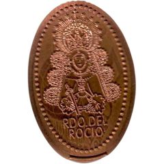 Elongated coin - Virgin of El Rocío