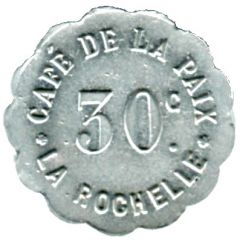 30 Centimes - Café de la Paix La Rochelle
