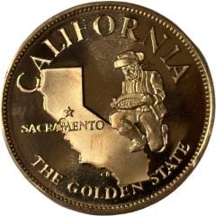 Medal - States of the Union California