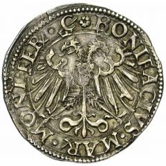 1 Teston - Bonifacio IV Paleologo