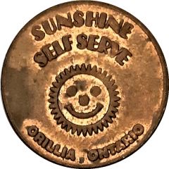 Token - Sunshine Self Serve Orillia, Ontario
