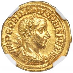 Aureus - Gordian III P M TR P IIII COS II P P